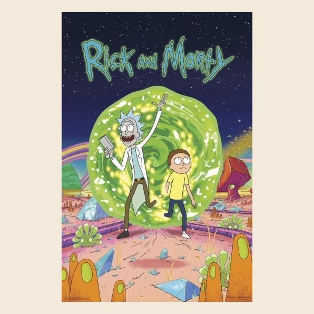 RICK AND MORTY - COVER Poster_ 165
